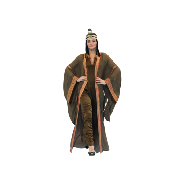 Green Long Women Dress - Imagem 3